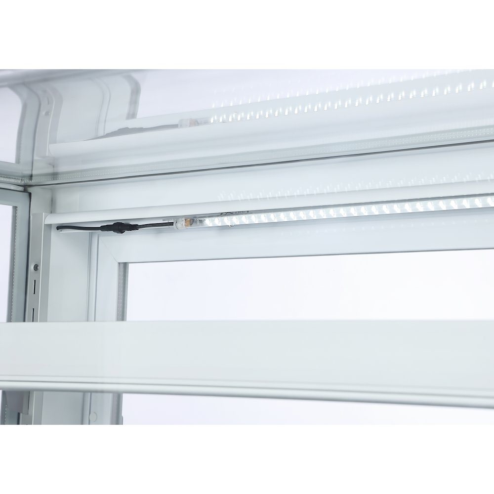 60 in. Refrigerated Bakery Display Case, 17.6 cu. ft. in White. Picture 11