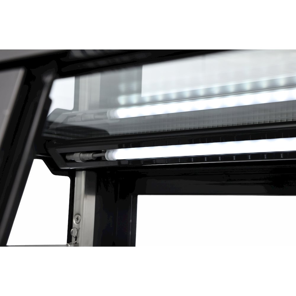 28 in. Self-Service Countertop Display Refrigerator in Black. Picture 8