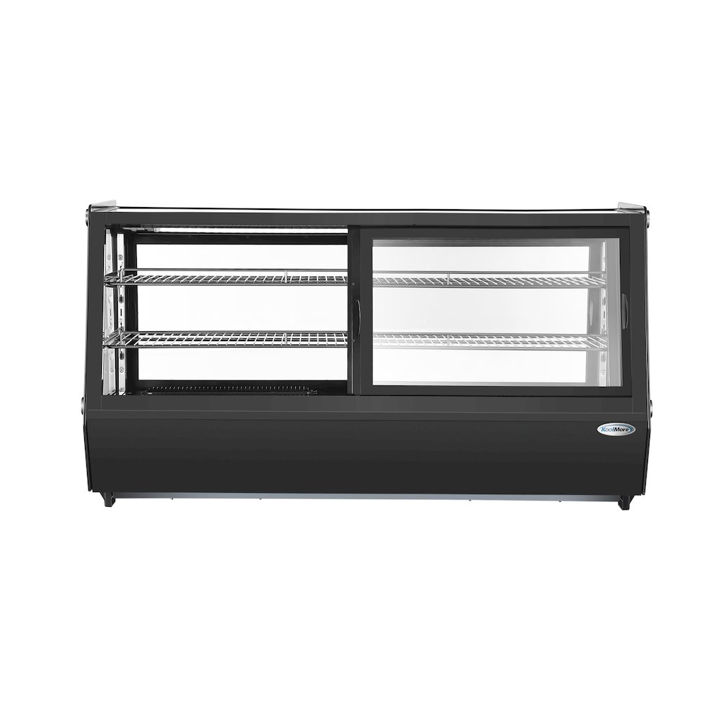 48 in. Self-Service Countertop Display Refrigerator in Black. Picture 8