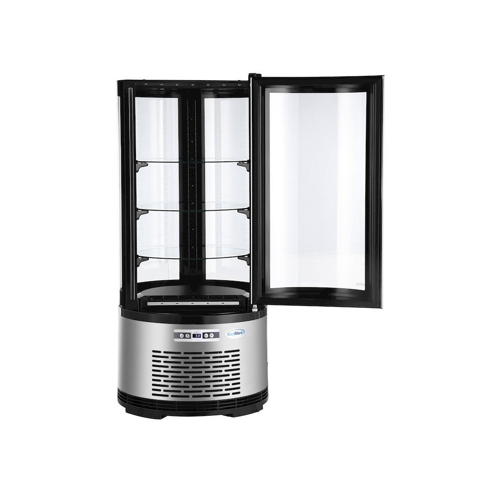 19 in. Circular Refrigerated Countertop Bakery Display Case. Picture 6
