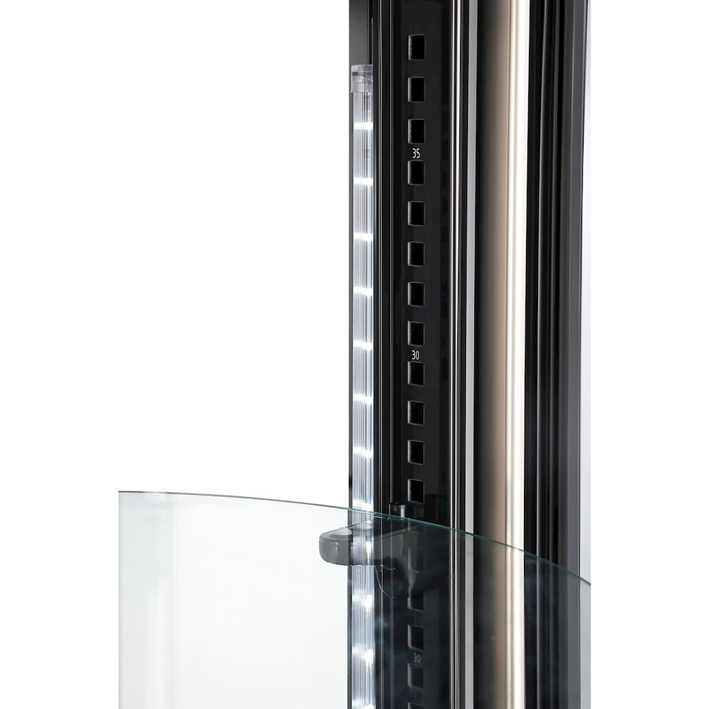 19 in. Circular Refrigerated Countertop Bakery Display Case. Picture 11