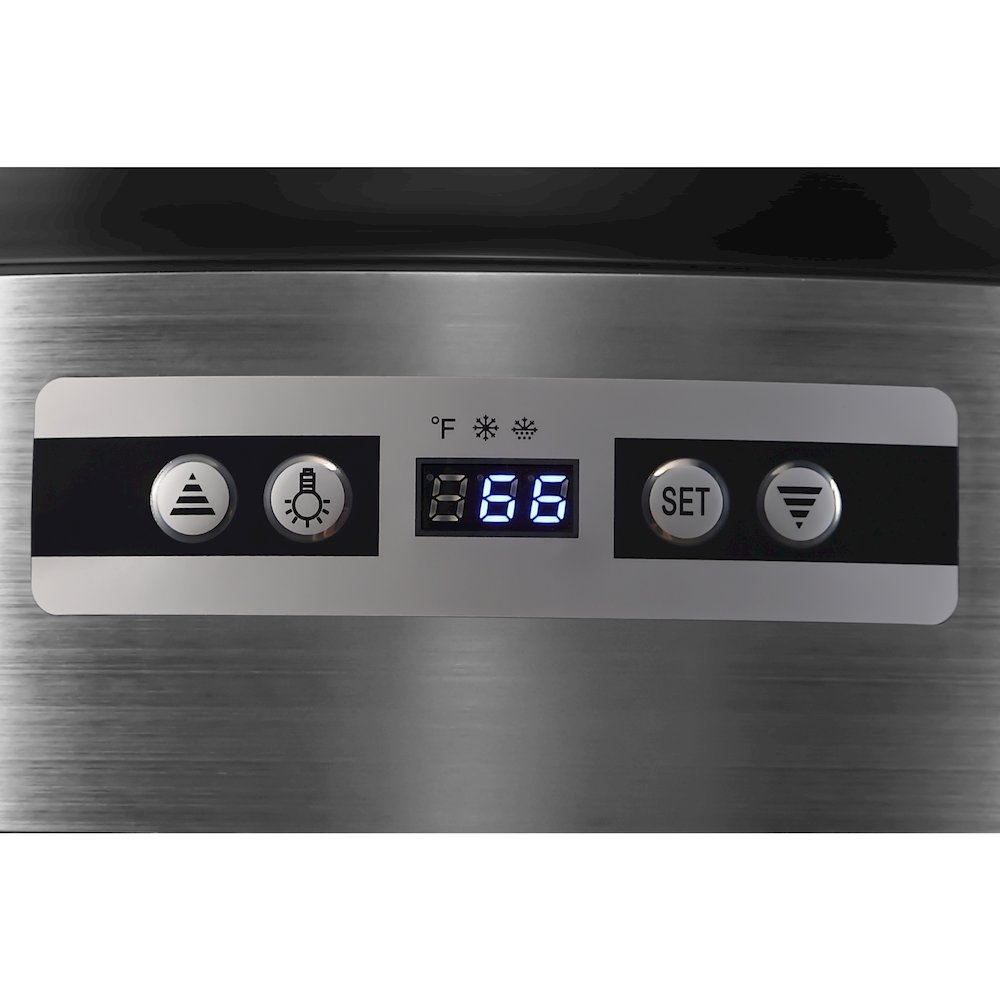 19 in. Circular Refrigerated Countertop Bakery Display Case. Picture 13