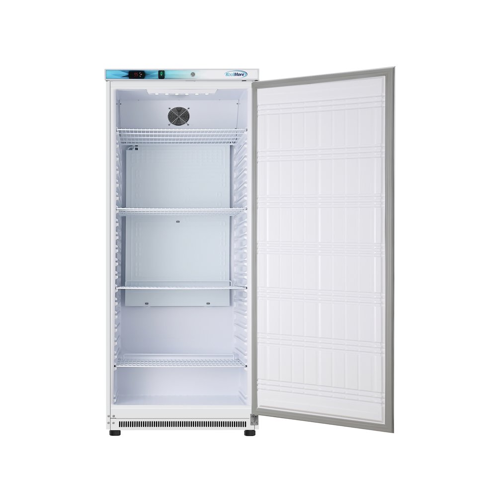 20 Cu. Ft. Commercial Reach-in Refrigerator in White with Manual Defrost. Picture 4