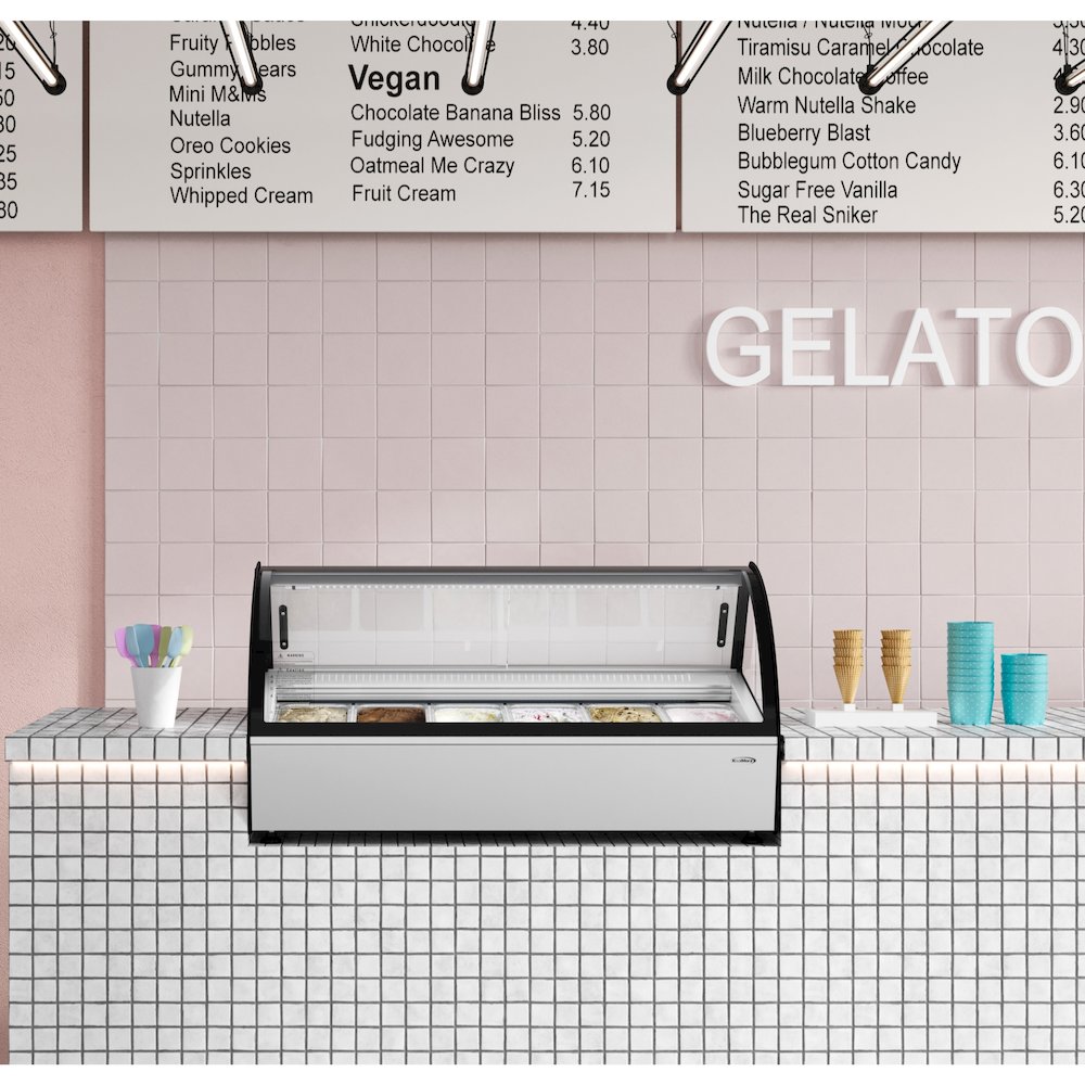 46 in. Countertop Gelato Display Case. Picture 4