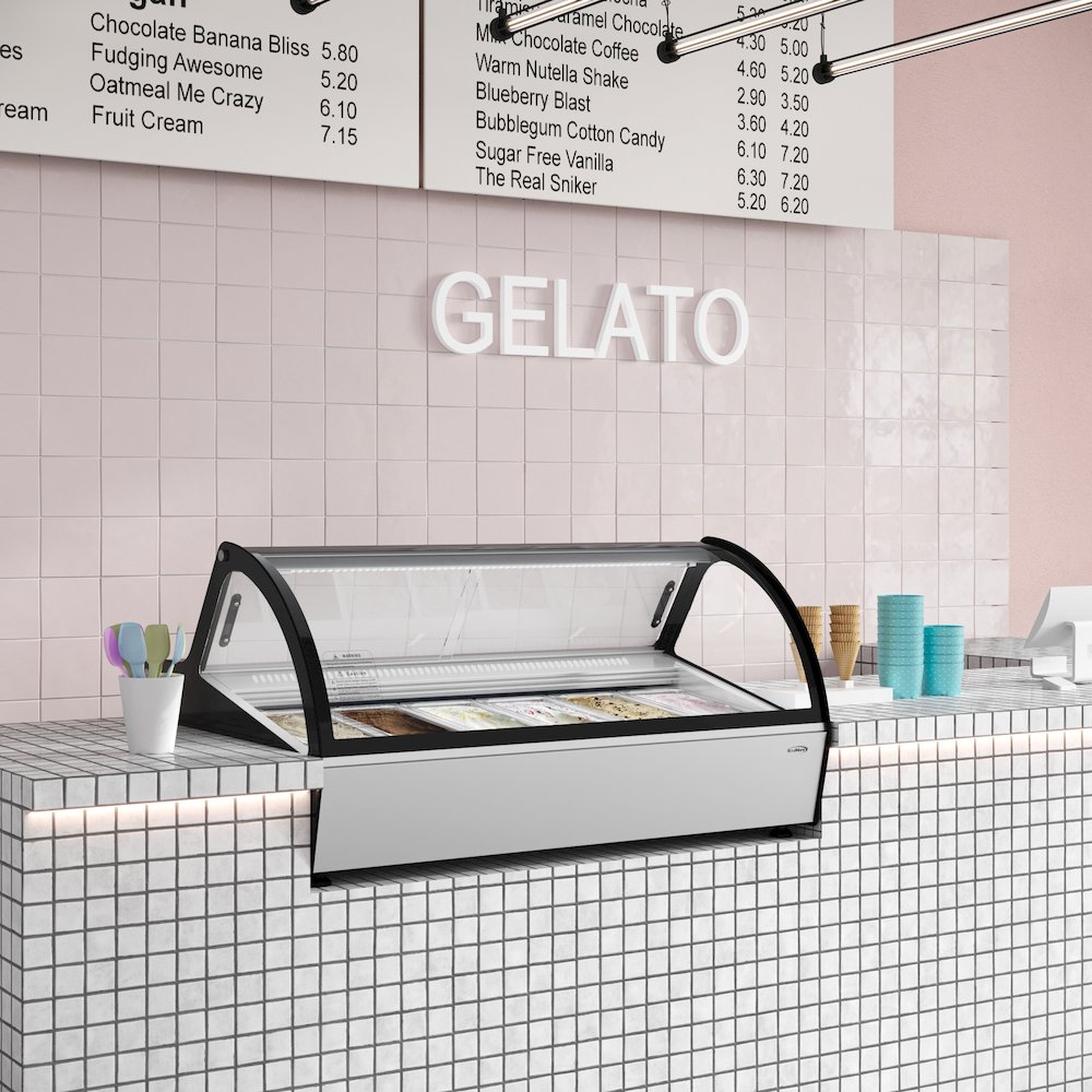 46 in. Countertop Gelato Display Case. Picture 5
