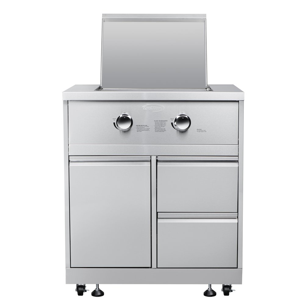 32 in. Outdoor Kitchen Liquid Propane Side Burner. Picture 1