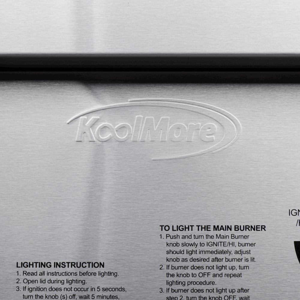 32 in. Outdoor Kitchen Liquid Propane Side Burner. Picture 10