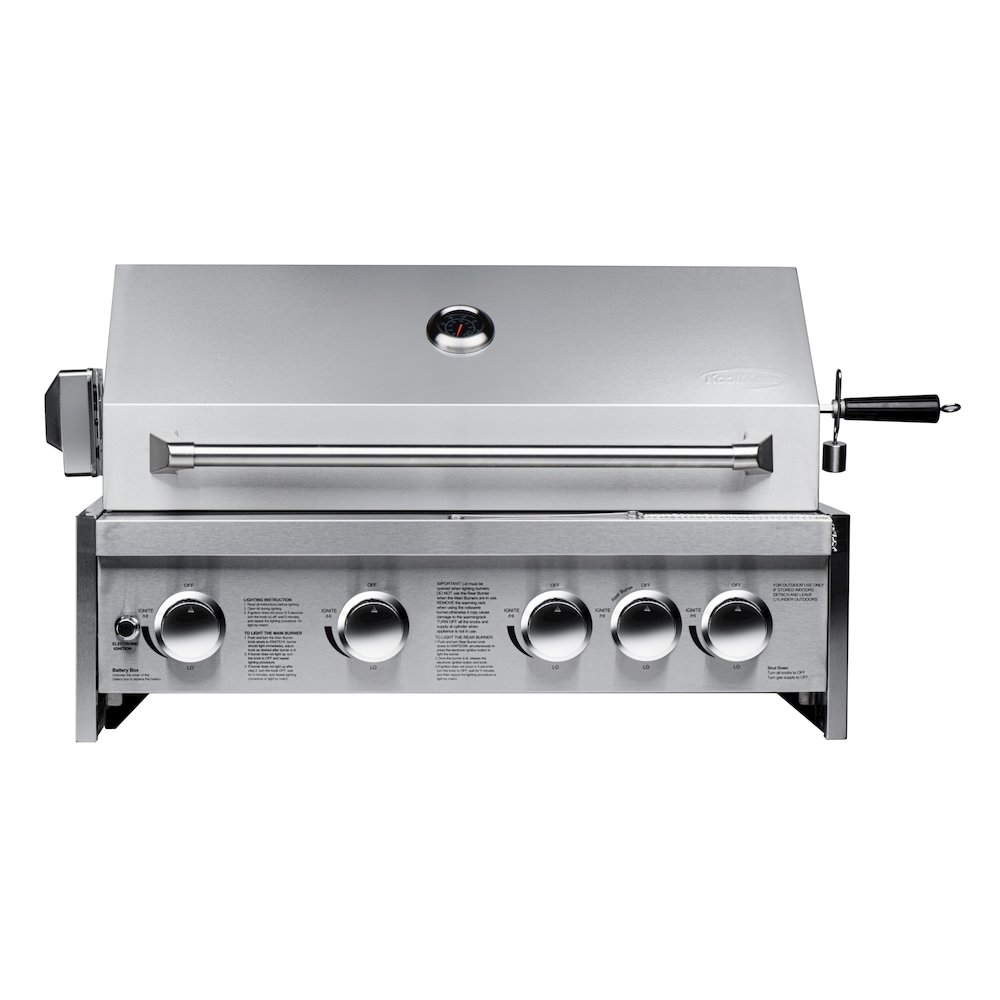 30 in. Built-in Liquid Propane BBQ Grill for Outdoor Kitchen in Stainless-Steel. Picture 6