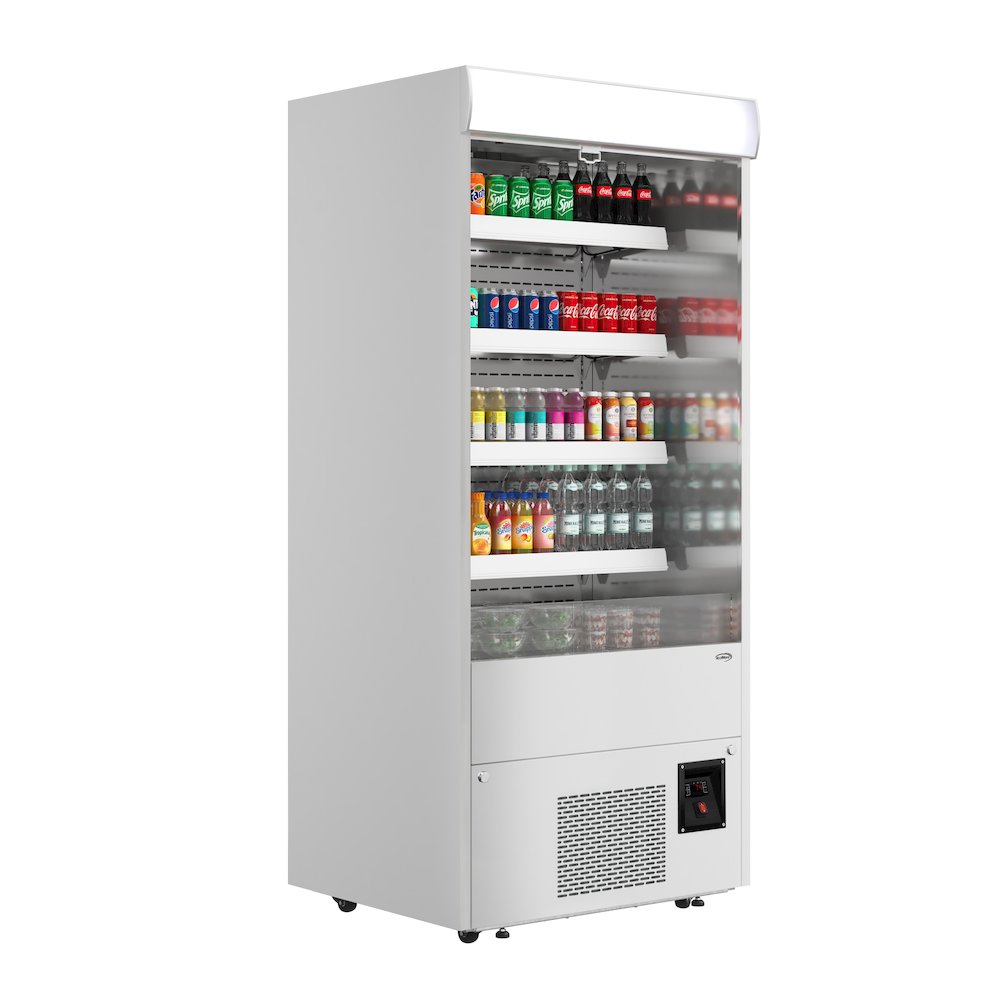 35.5 in. Open-Air Merchandiser Grab and Go Refrigerator, 18 cu. ft.. Picture 1
