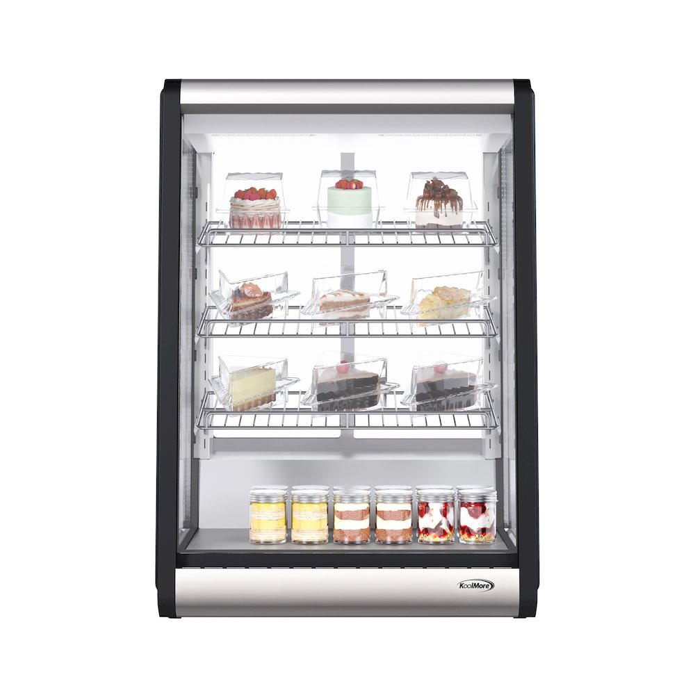 24 in. 4 Tier Commercial Countertop Bakery Display Refrigerator. Picture 3