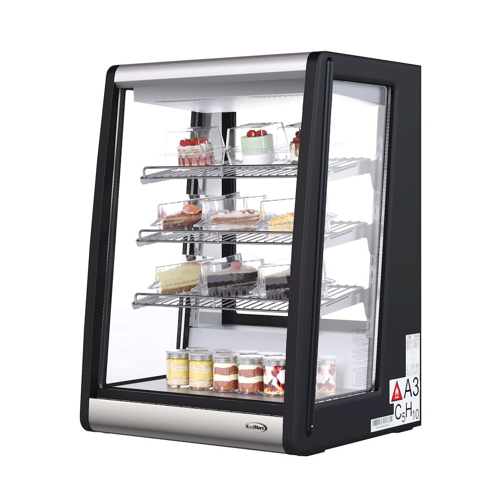 24 in. 4 Tier Commercial Countertop Bakery Display Refrigerator. Picture 1