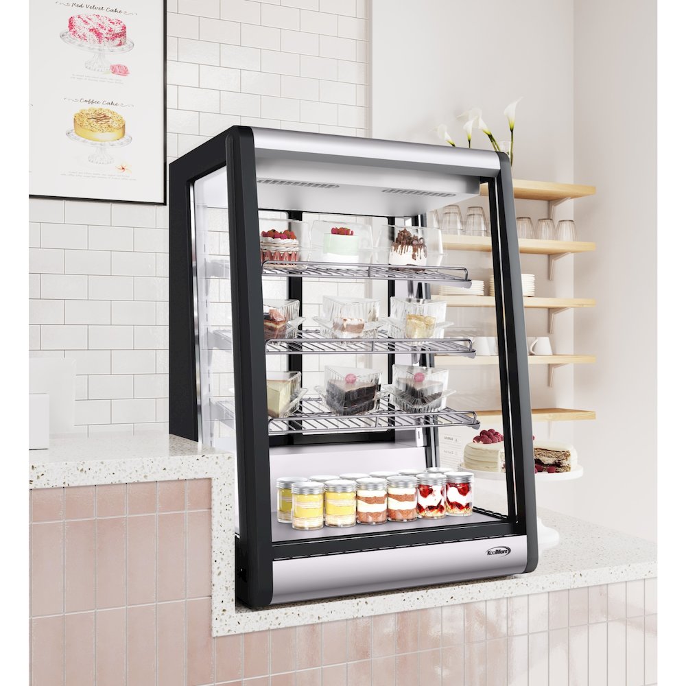 24 in. 4 Tier Commercial Countertop Bakery Display Refrigerator. Picture 6