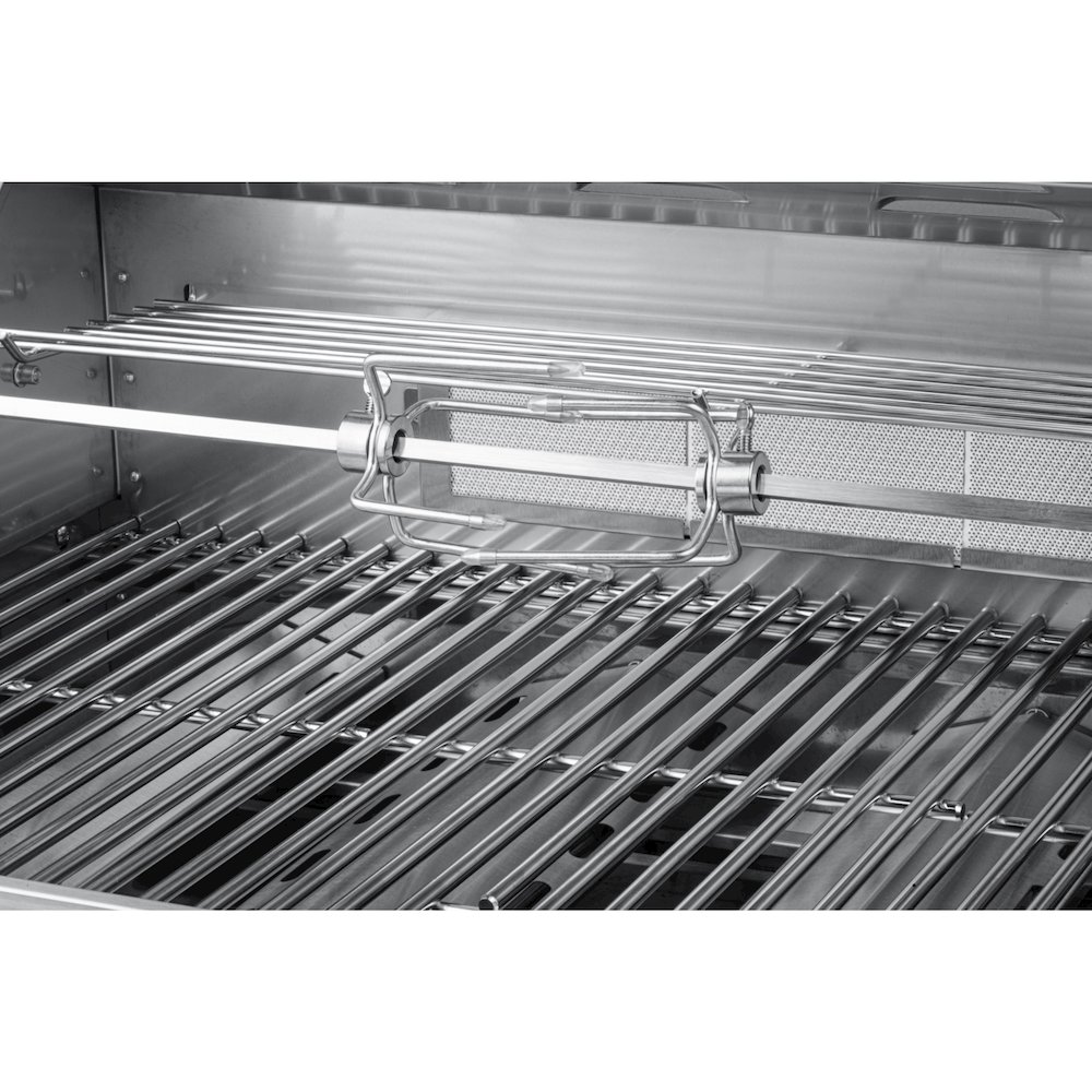 30 in. Built-in Liquid Propane BBQ Grill for Outdoor Kitchen in Stainless-Steel. Picture 11