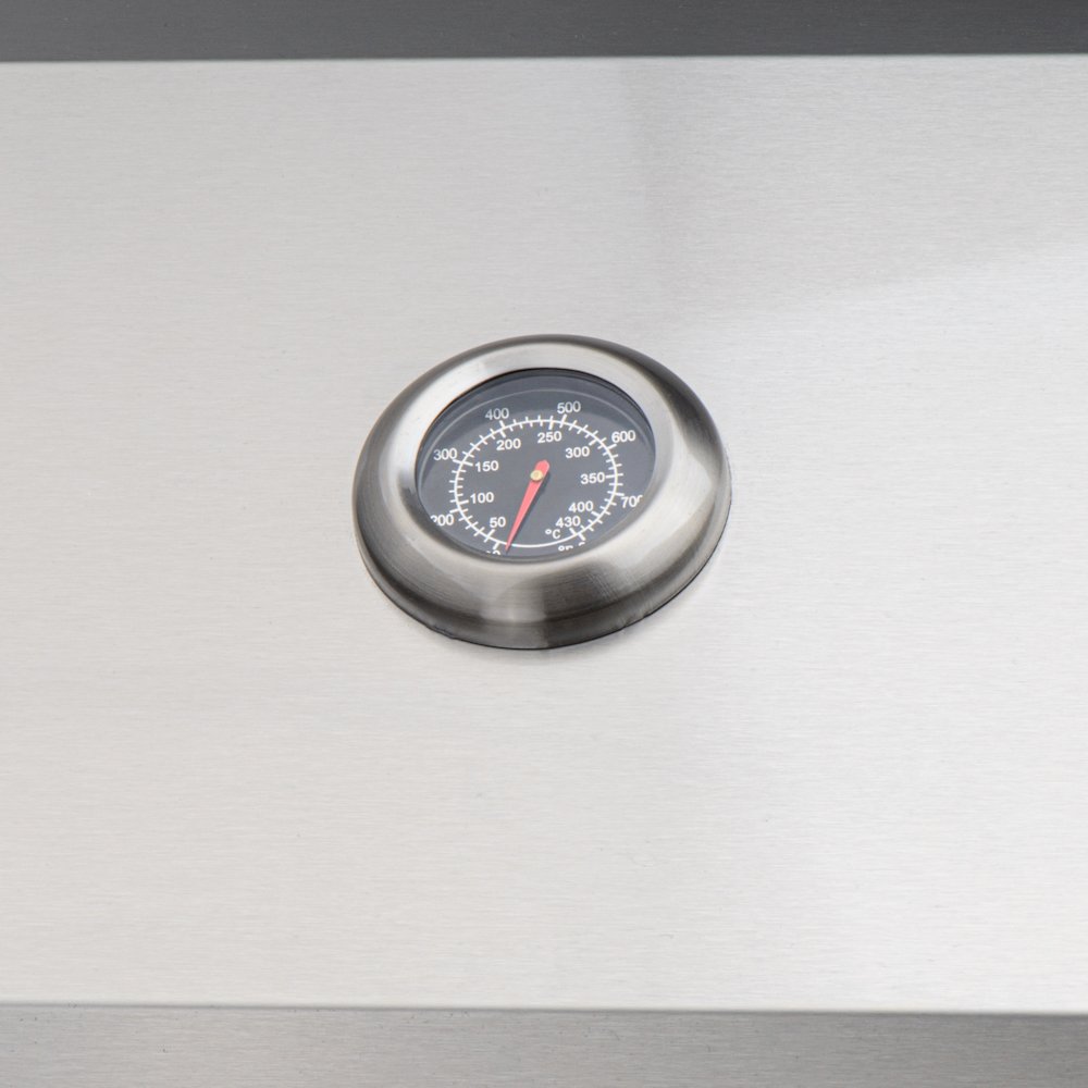 30 in. Built-in Liquid Propane BBQ Grill for Outdoor Kitchen in Stainless-Steel. Picture 12