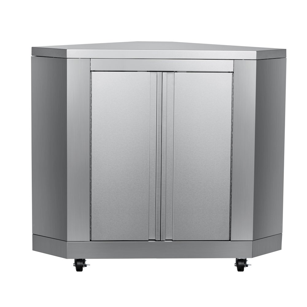 26 in. Stainless-Steel Corner Cabinet for Outdoor Kitchen. Picture 3