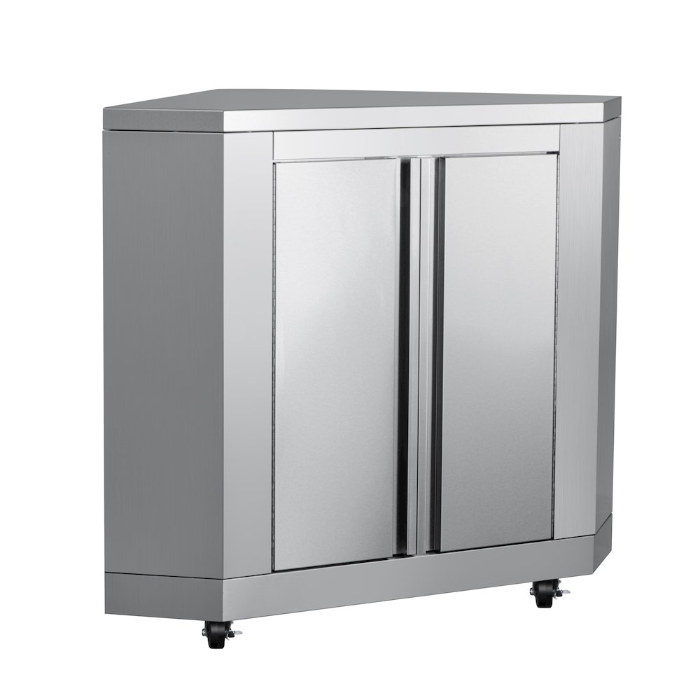 26 in. Stainless-Steel Corner Cabinet for Outdoor Kitchen. Picture 6