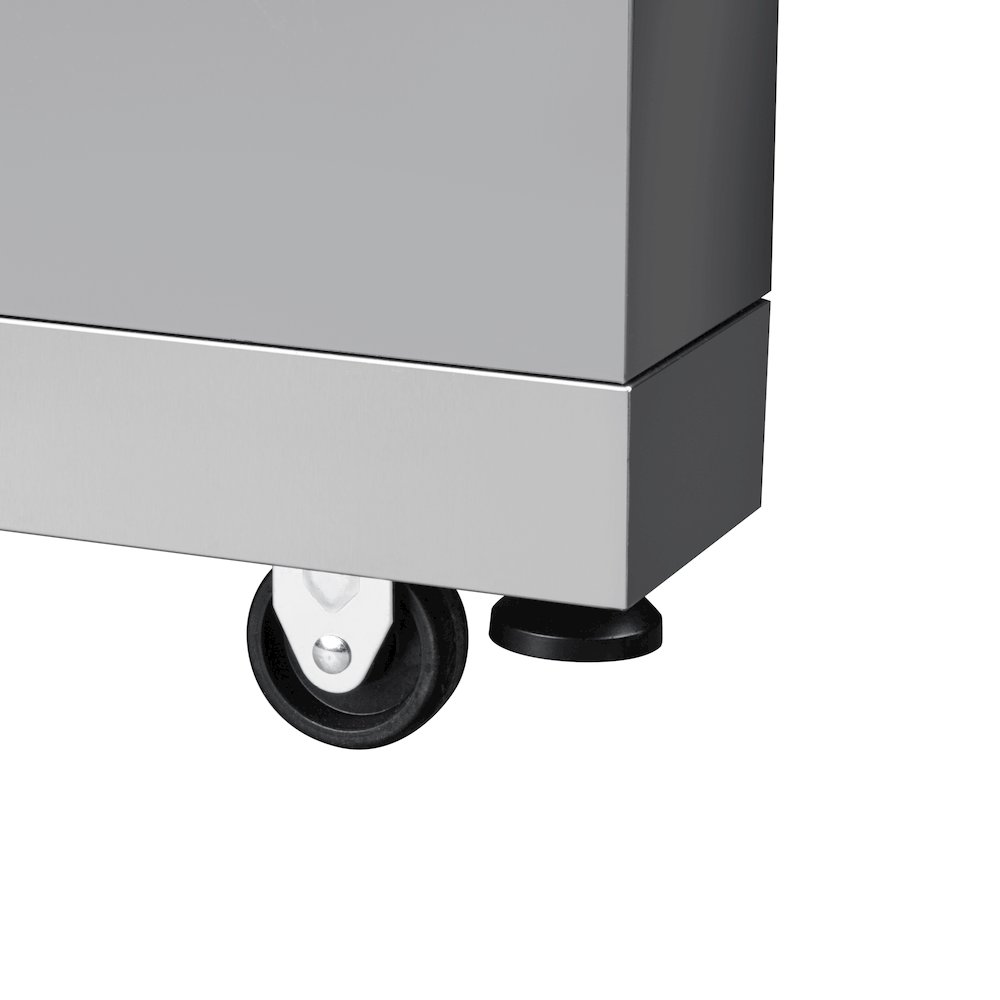 32 in. Outdoor Cabinet Kitchen for Refrigerator in Stainless-Steel. Picture 5