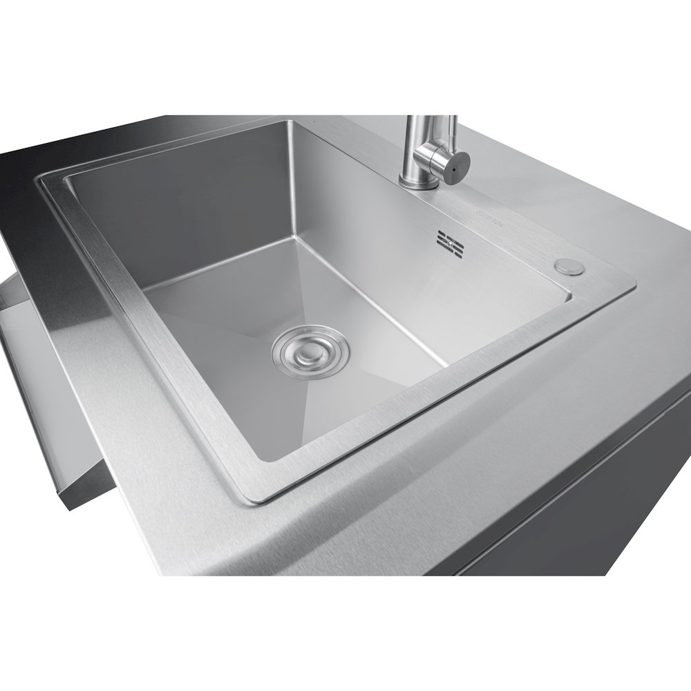 32 in. Sink with Cabinet in Stainless-Steel for Outdoor Kitchen. Picture 6
