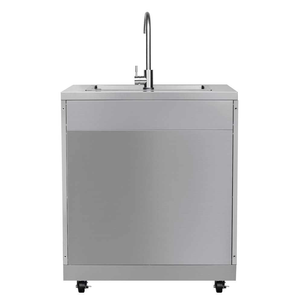 32 in. Sink with Cabinet in Stainless-Steel for Outdoor Kitchen. Picture 10