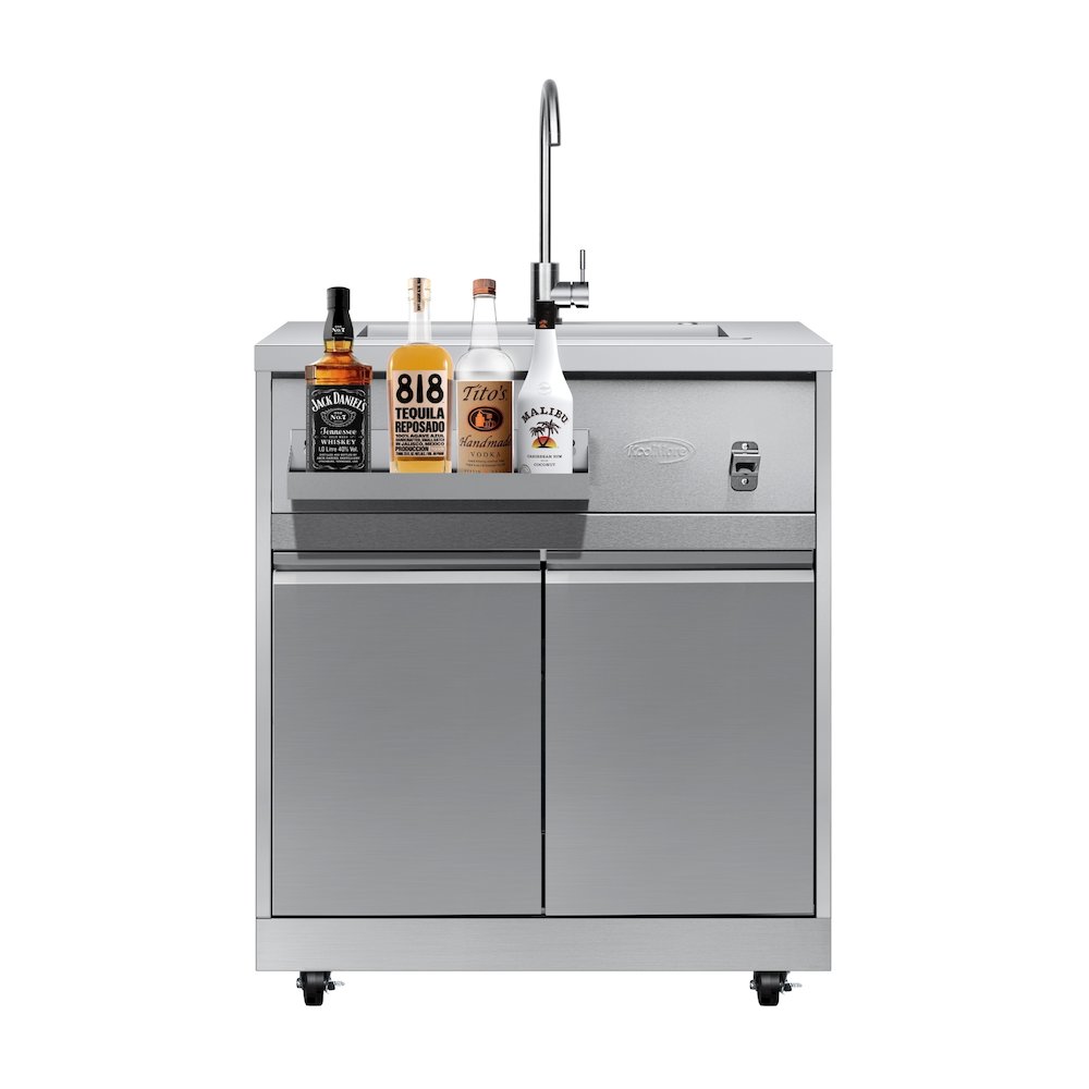 32 in. Sink with Cabinet in Stainless-Steel for Outdoor Kitchen. Picture 2