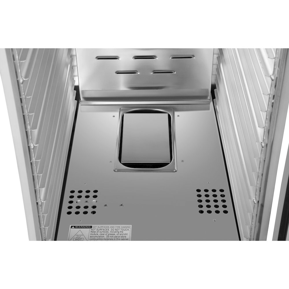 33 in. Non-Insulated Glass Door Heated Holding/Proofing Cabinet. Picture 7