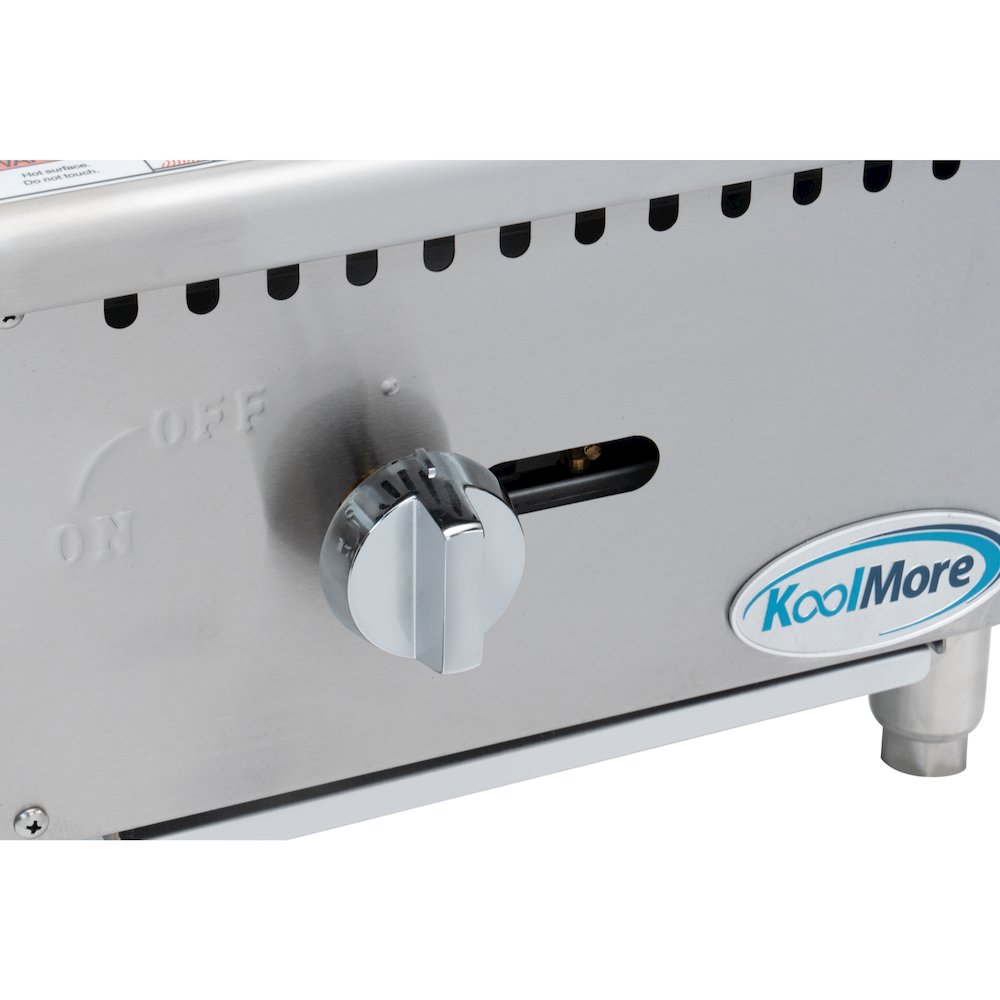 16 in. 1-Burner Natural Gas Charbroiler with 30,000 BTU in Stainless-Steel. Picture 10
