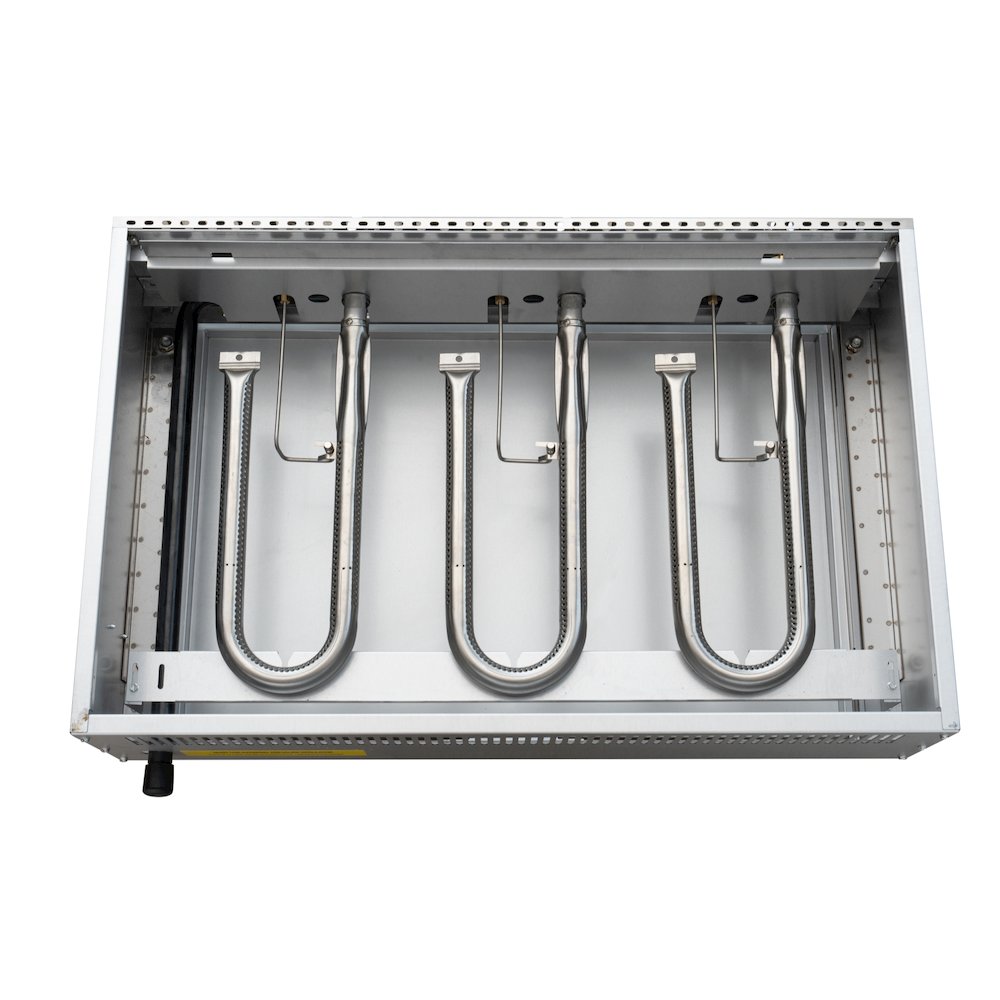 36 in. 3-Burner Natural Gas Charbroiler with 90,000 BTU in Stainless-Steel. Picture 7