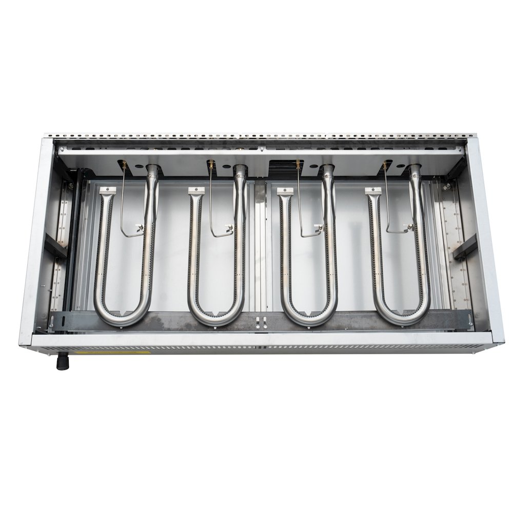 48 in. 4-Burner Natural Gas Charbroiler with 120,000 BTU in Stainless-Steel ). Picture 9