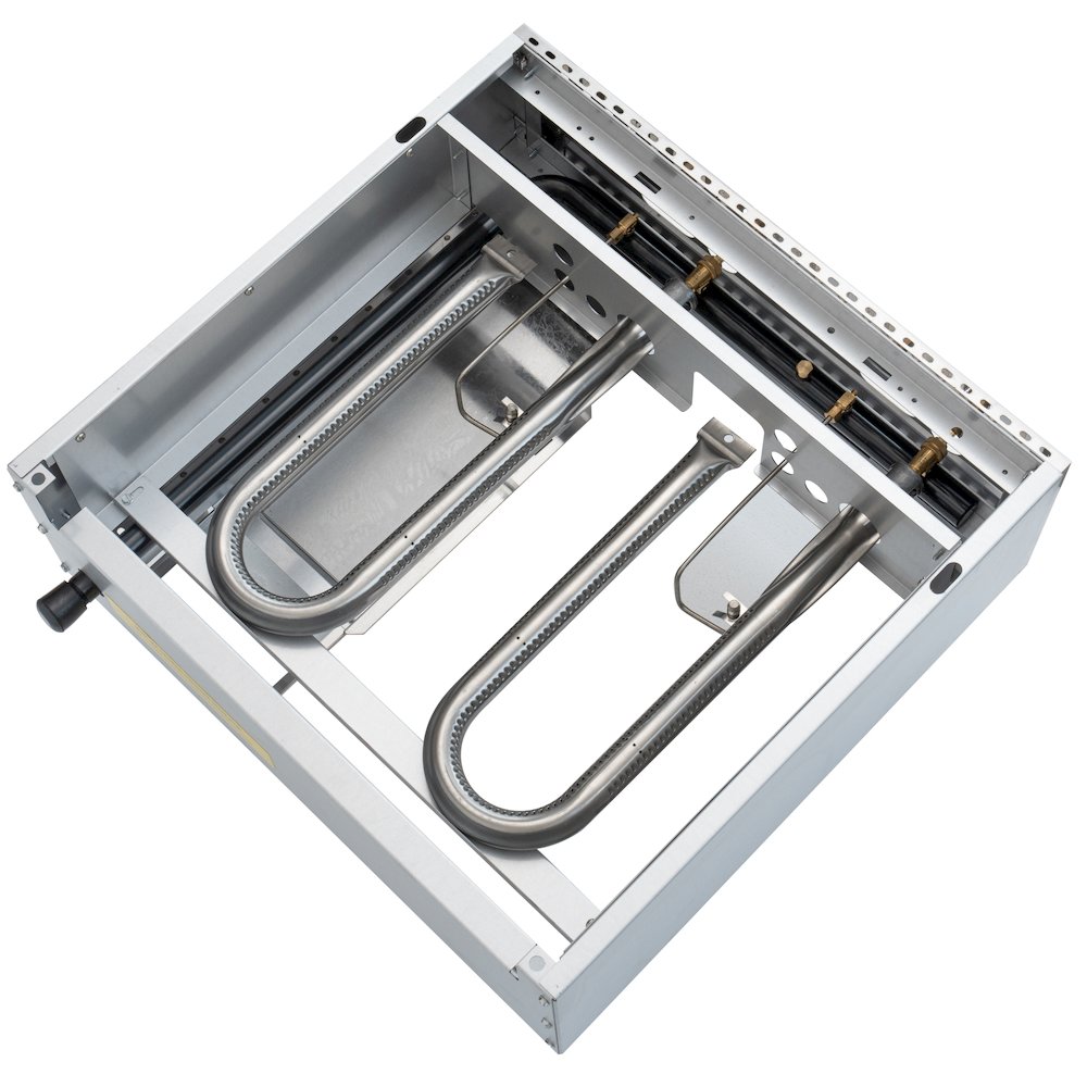 24 in. Natural Gas 2-Burner Griddle with 60,000 BTU in Stainless-Steel. Picture 7
