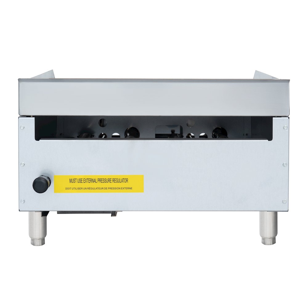 24 in. Natural Gas 2-Burner Griddle with 60,000 BTU in Stainless-Steel. Picture 10