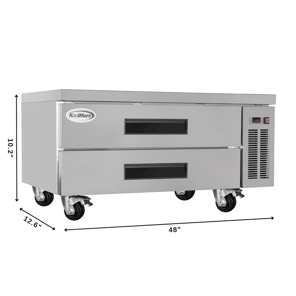 48 in. Chef Base Refrigerator Storage Cabinet for Cold Foods, Fresh Ingredients. Picture 2