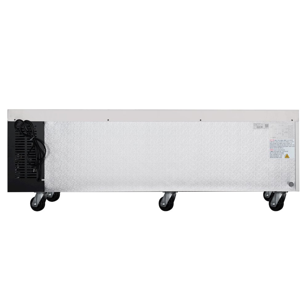 72 in. Chef Base Refrigerator Storage Cabinet for Cold Foods, Fresh Ingredients. Picture 10