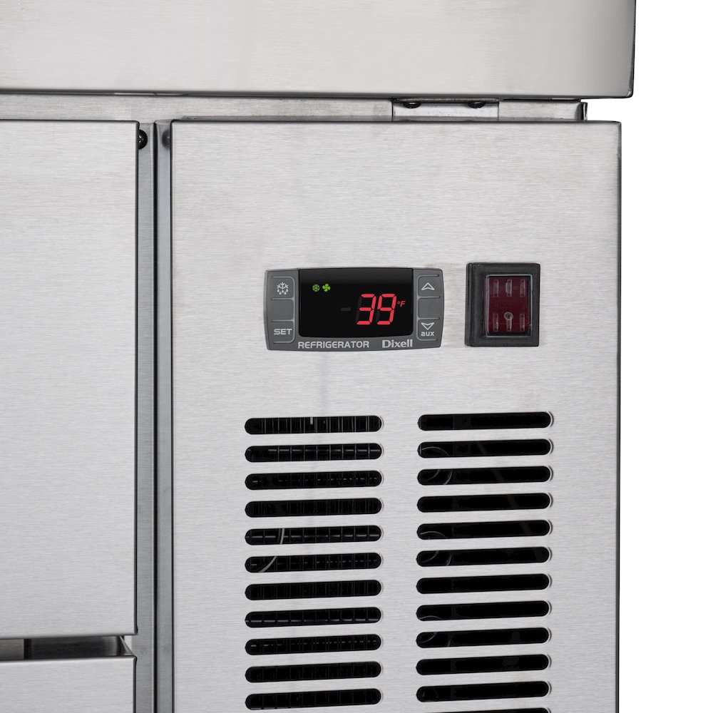 84 in. Chef Base Refrigerator Storage Cabinet for Cold Foods, Fresh Ingredients. Picture 10