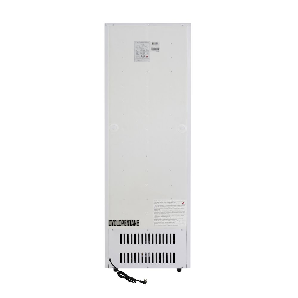 24 in. One-Door Commercial Merchandiser Refrigerator in White, 12 Cu. Ft.. Picture 11