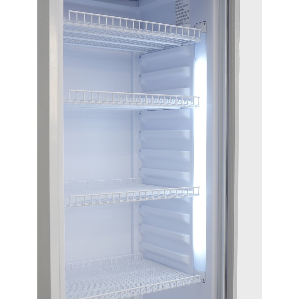 22 in. One-Door Commercial Merchandiser Refrigerator in White, 9 Cu. Ft.. Picture 7