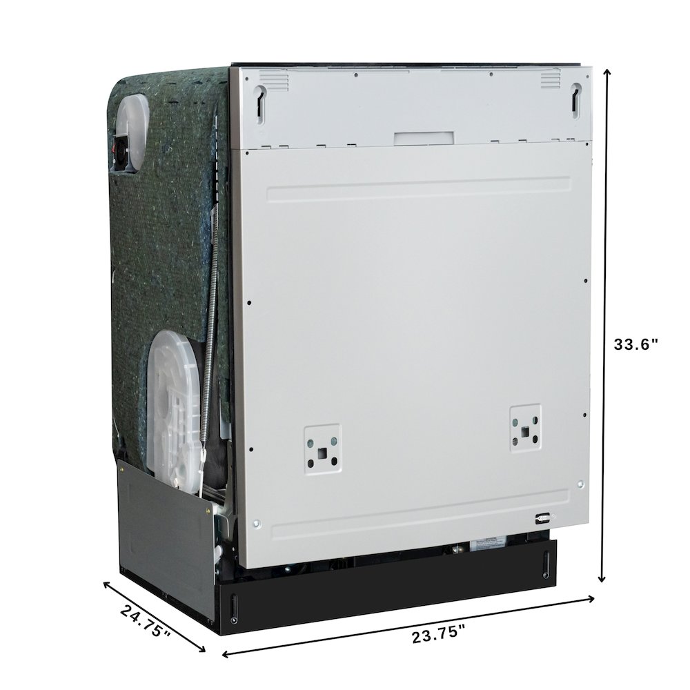 24 in. Panel Ready 14 Place Settings 45 DB Dishwasher in Stainless-Steel. Picture 2