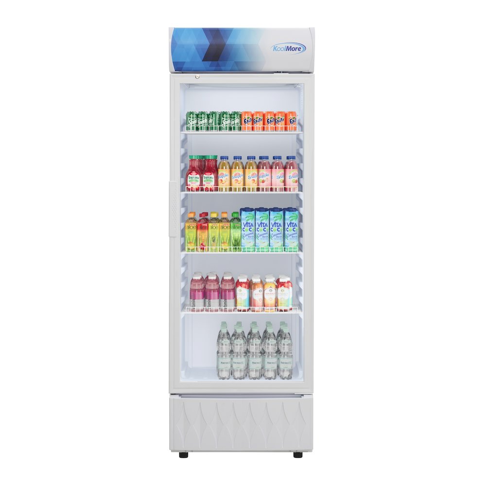24 in. One-Door Commercial Merchandiser Refrigerator in White, 12 Cu. Ft.. Picture 3