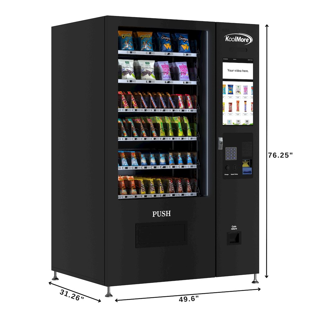 50 in. 60-Slot Snack Vending Machine. Picture 4