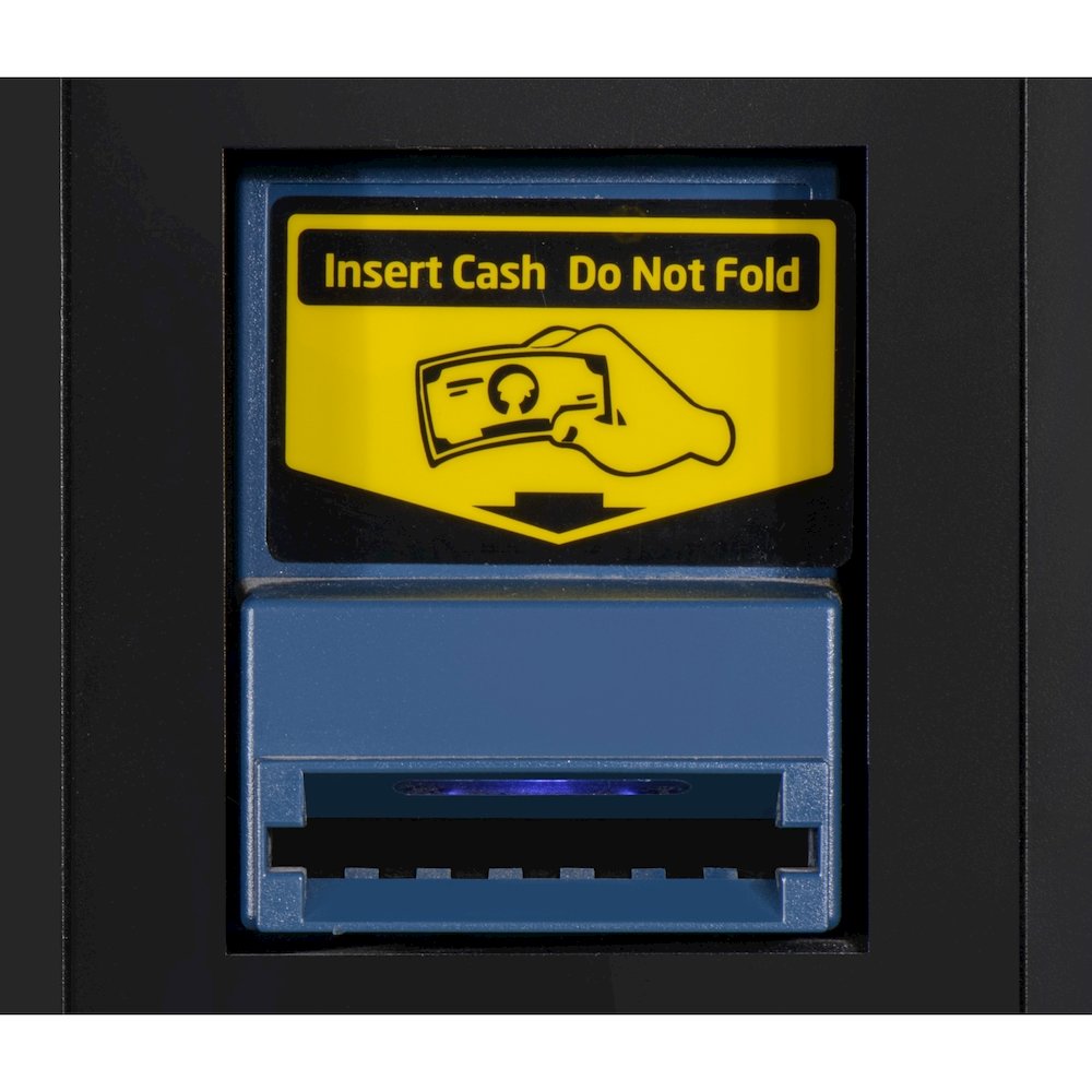 Refrigerated Vending Machine with 60 Slots and Bill Acceptor in Black. Picture 9