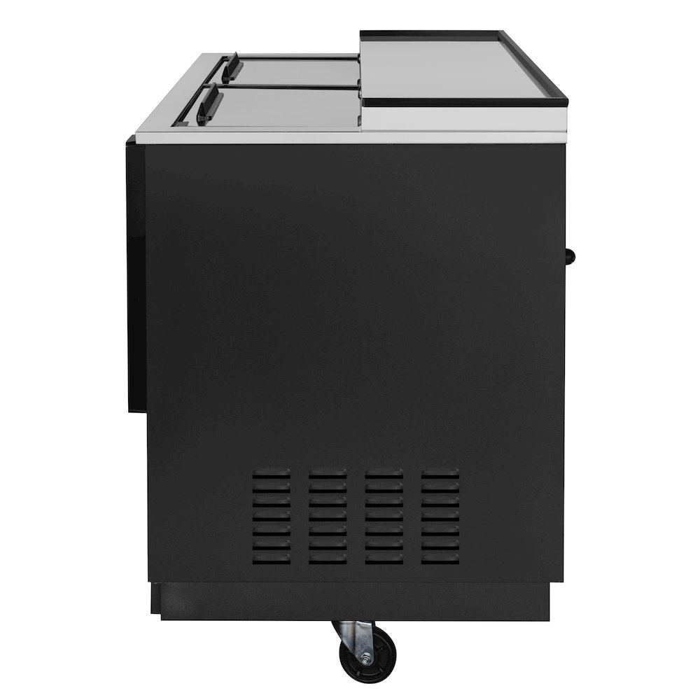 50 in. Bottle Cooler in Black with Built-In Opener, ETL Listed, 14 cu. ft.. Picture 6