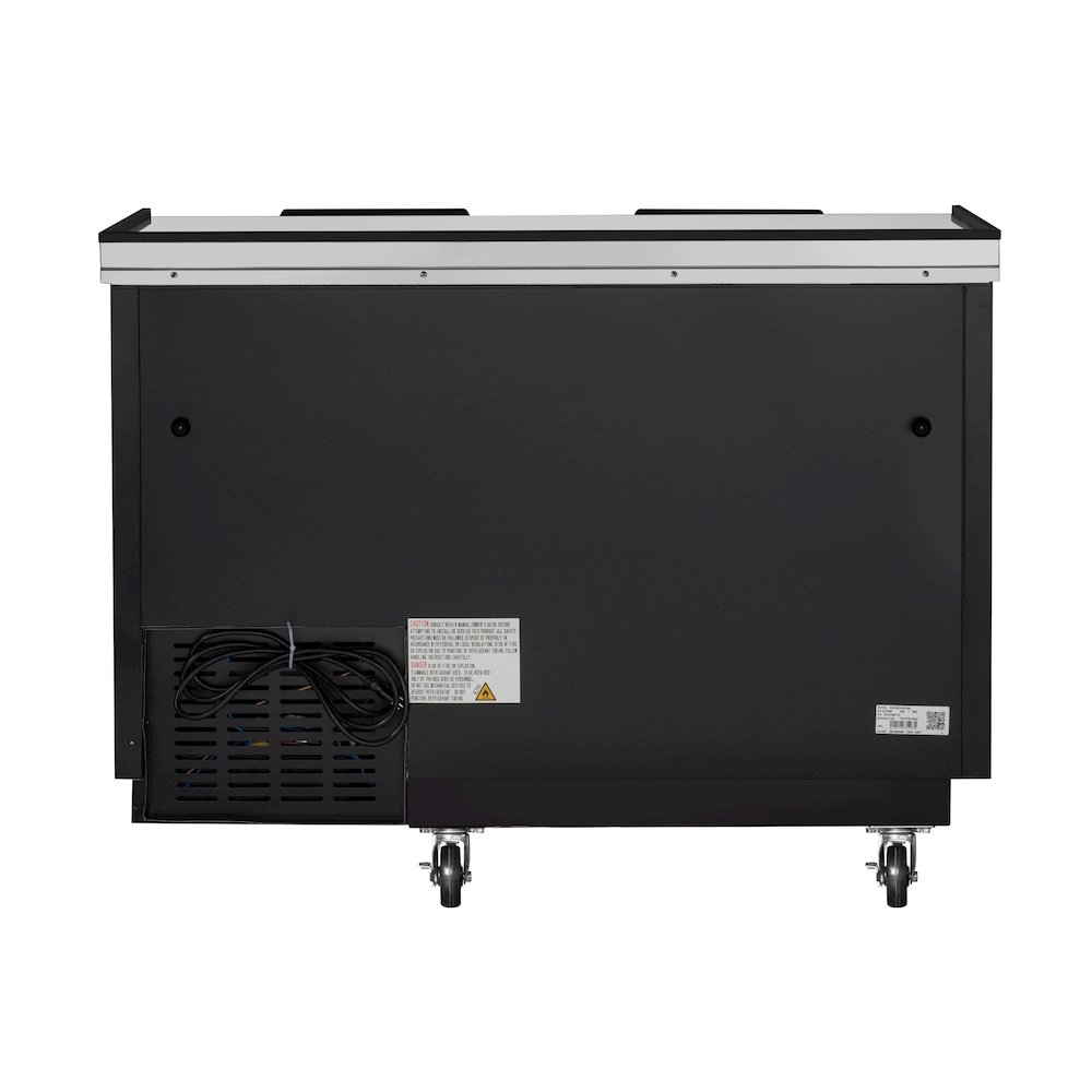50 in. Bottle Cooler in Black with Built-In Opener, ETL Listed, 14 cu. ft.. Picture 12