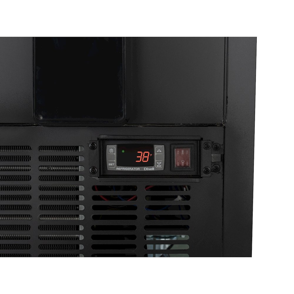 25 in. Bottle Cooler in Black with Built-In Opener, ETL Listed, 5 cu. ft.. Picture 12