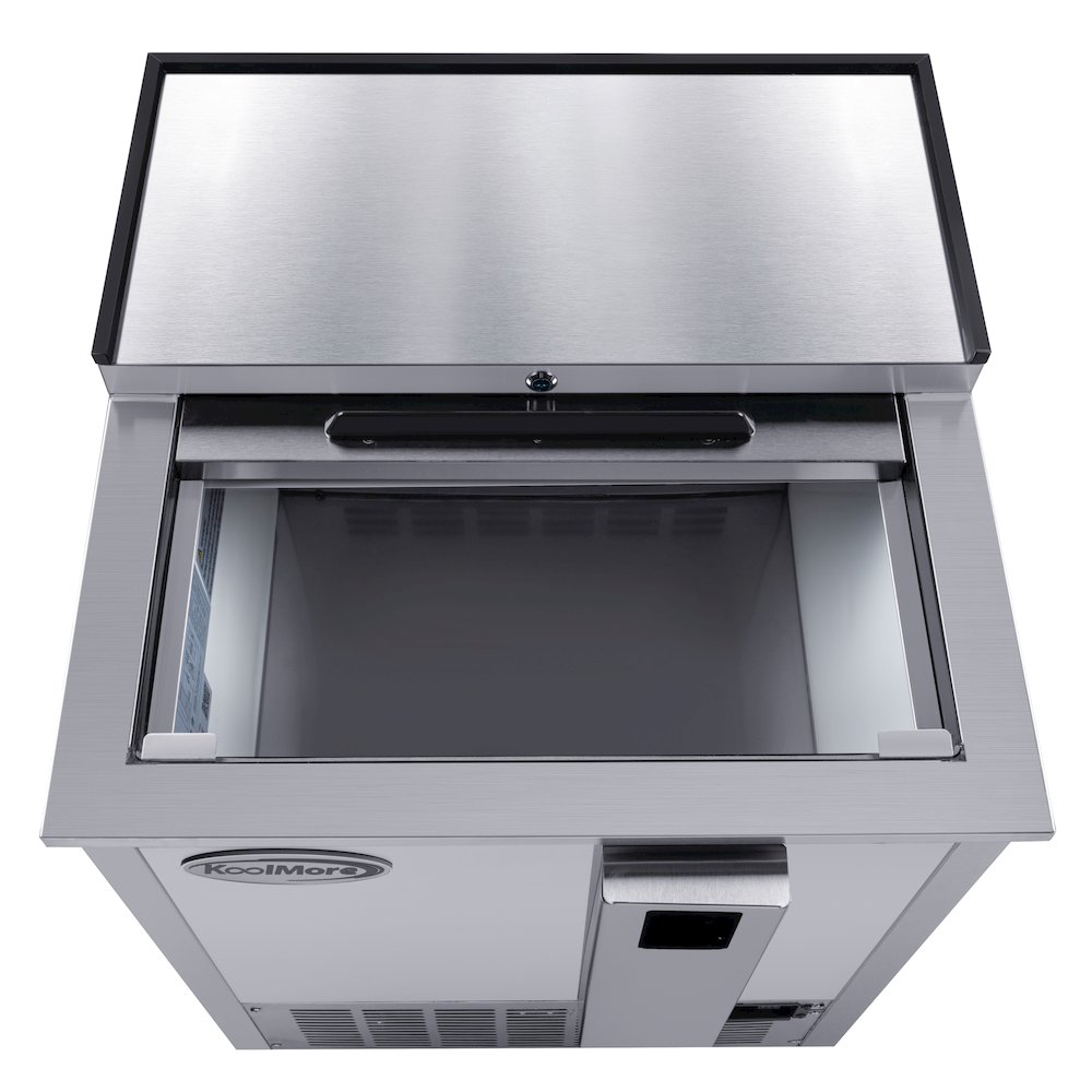 25 in. Bottle Cooler in Stainless-Steel with Built-In Opener, 5 cu. ft.. Picture 10