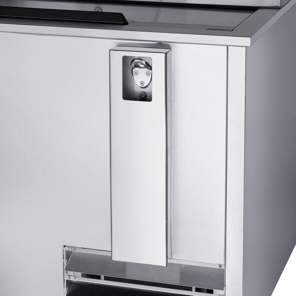 36 in. Bottle Cooler in Stainless-Steel with Built-In Opener, 9 cu. ft.. Picture 8