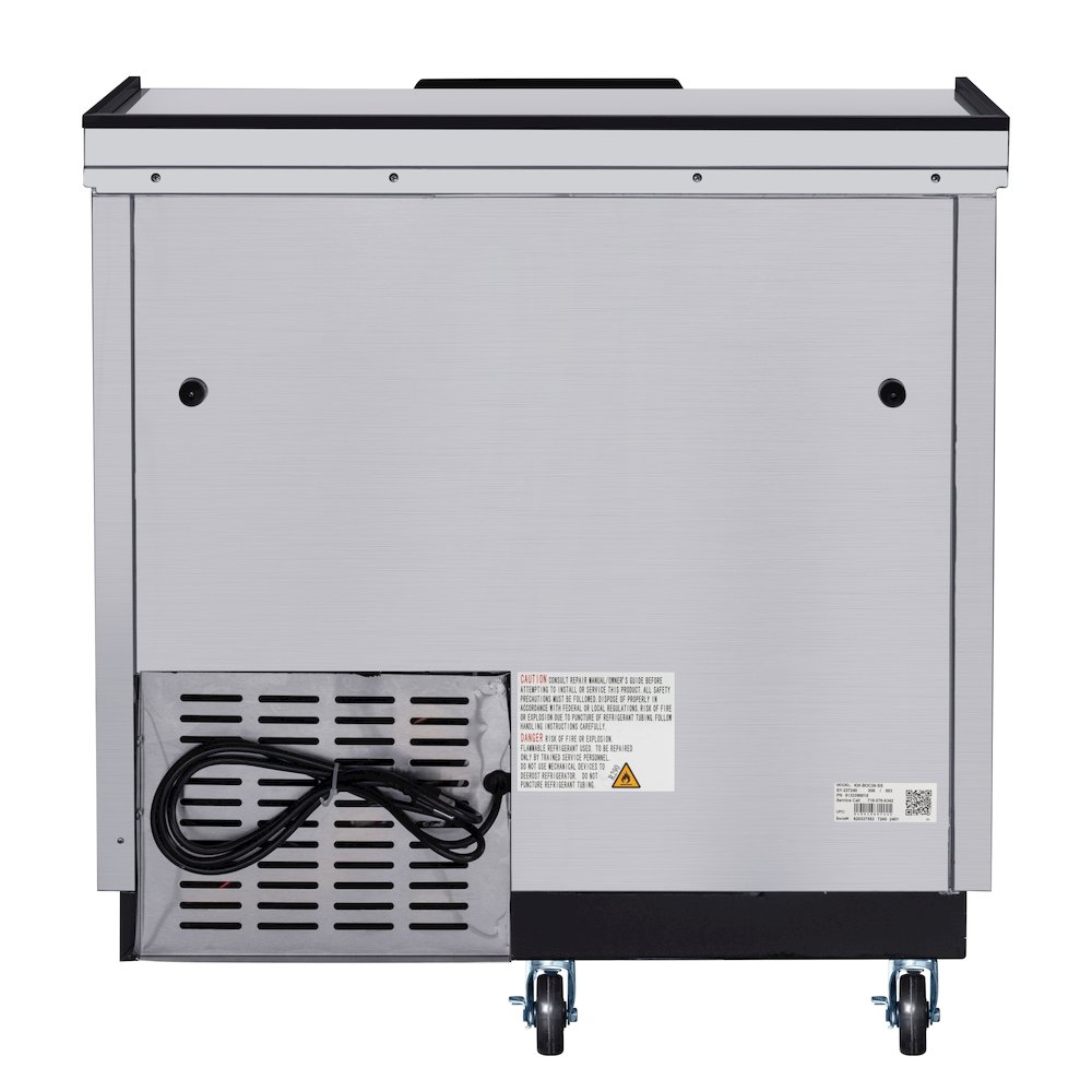 36 in. Bottle Cooler in Stainless-Steel with Built-In Opener, 9 cu. ft.. Picture 13