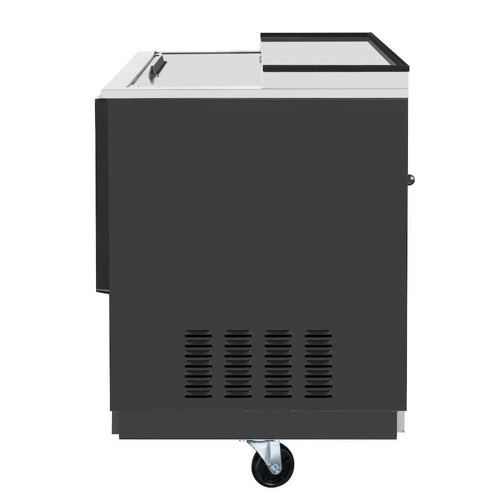36 in. Bottle Cooler in Black with Built-In Opener, ETL Listed, 9 cu. ft.. Picture 7