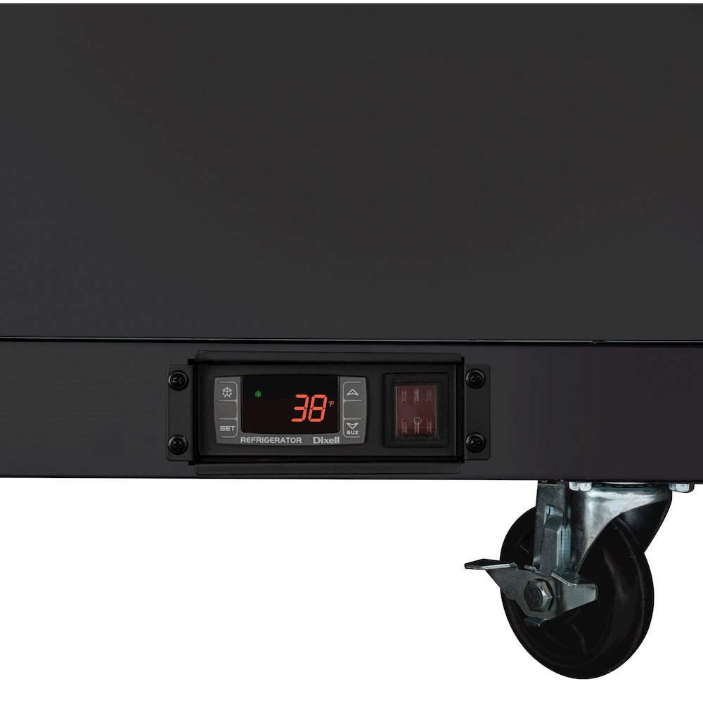 95 in. Bottle Cooler in Black with Built-In Opener, ETL Listed, 30 cu. ft.. Picture 11