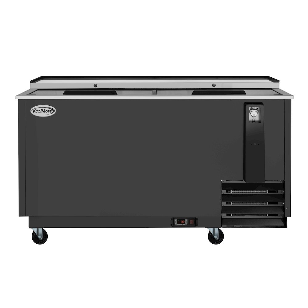 65 in. Bottle Cooler in Black with Built-In Opener, ETL Listed, 19 cu. ft.. Picture 3