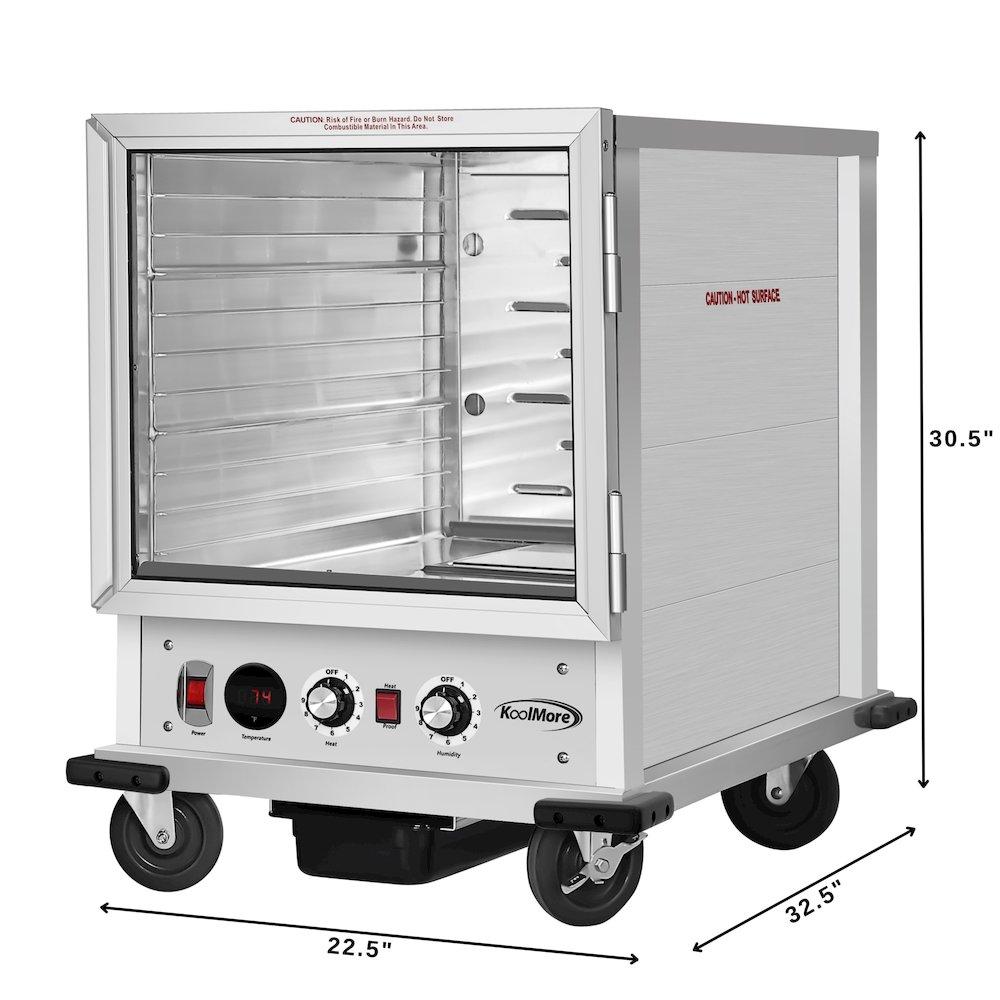 33 in. Non-Insulated Half Size Heated Holding/Proofing Cabinet. Picture 2