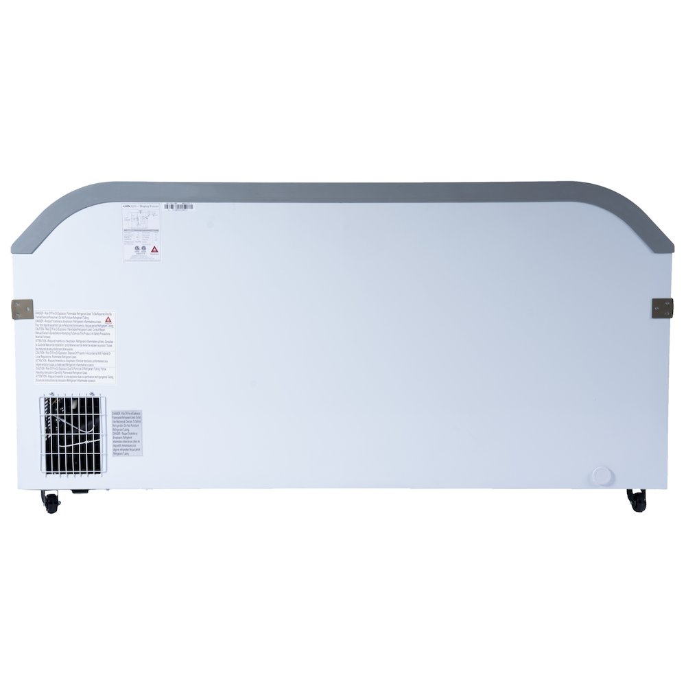 65 Inch Manual Defrost Island Chest Freezer 16 cu. ft. Capacity in White. Picture 11